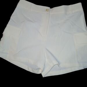 Women's White Shorts